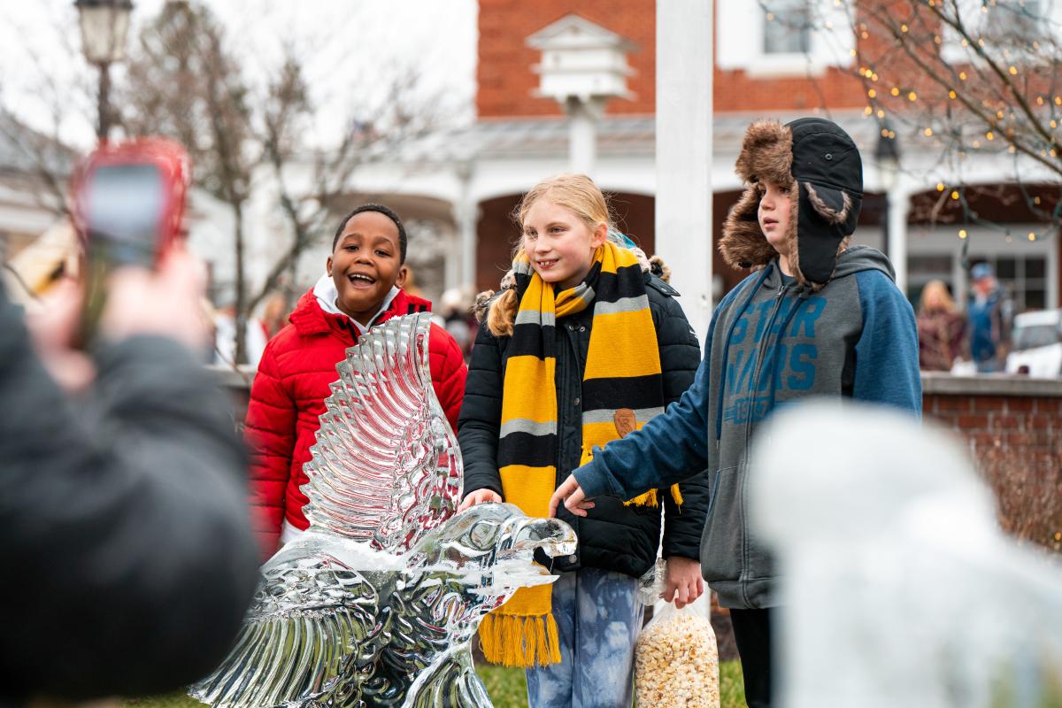 The Ligonier Ice Fest brings smiles to the faces of children – and adults – of all ages.