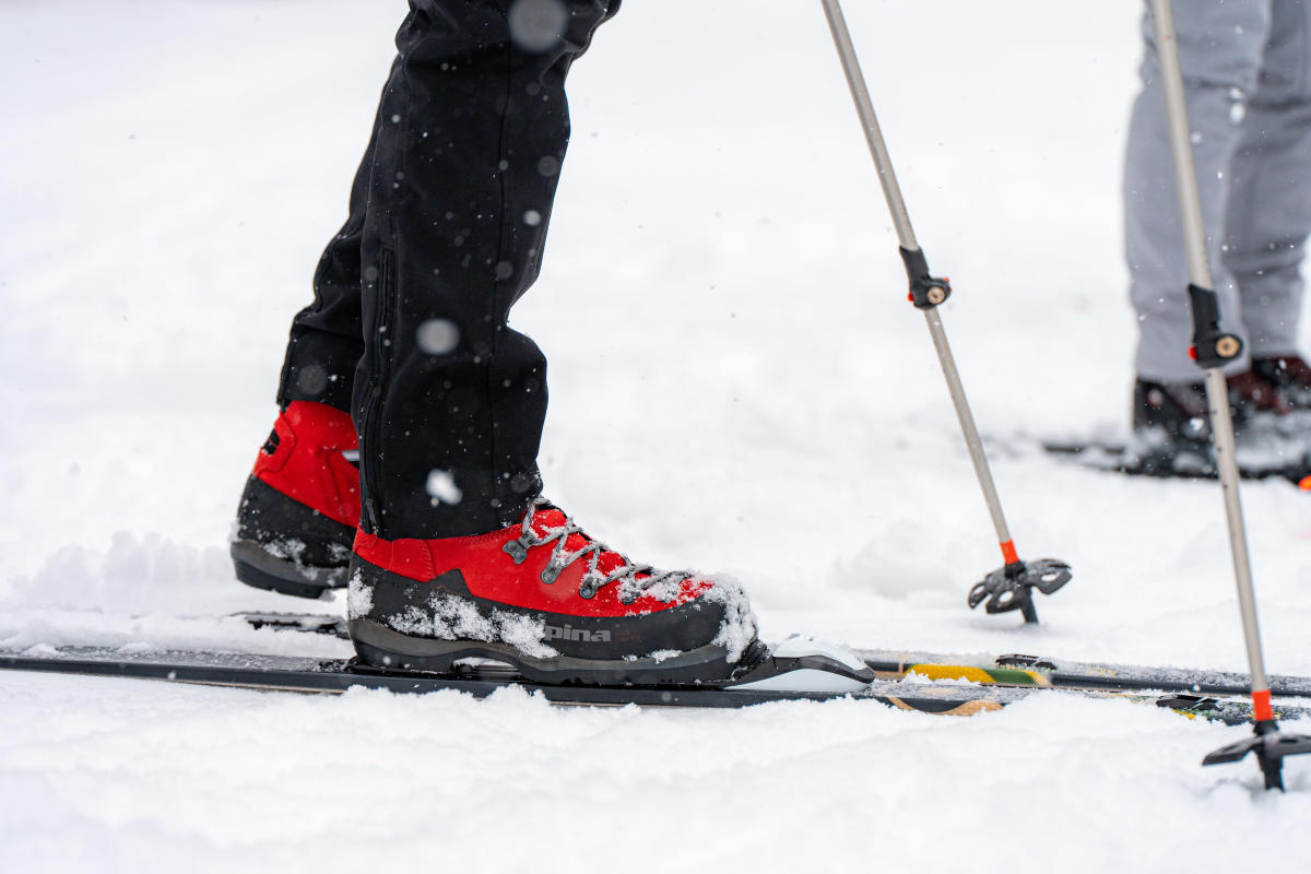 Skis, boots and poles are essential equipment for cross country skiing