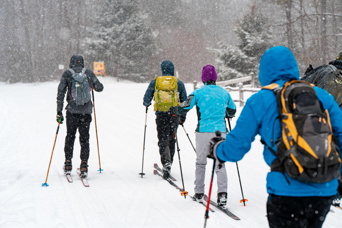 Laurel Mountain is a popular option for cross country skiers in the Laurel Highlands