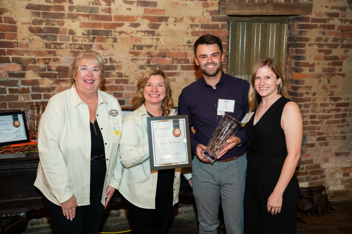 GO Laurel Highlands' Trailblazer of the Year award went to Nina and Bob Basile.