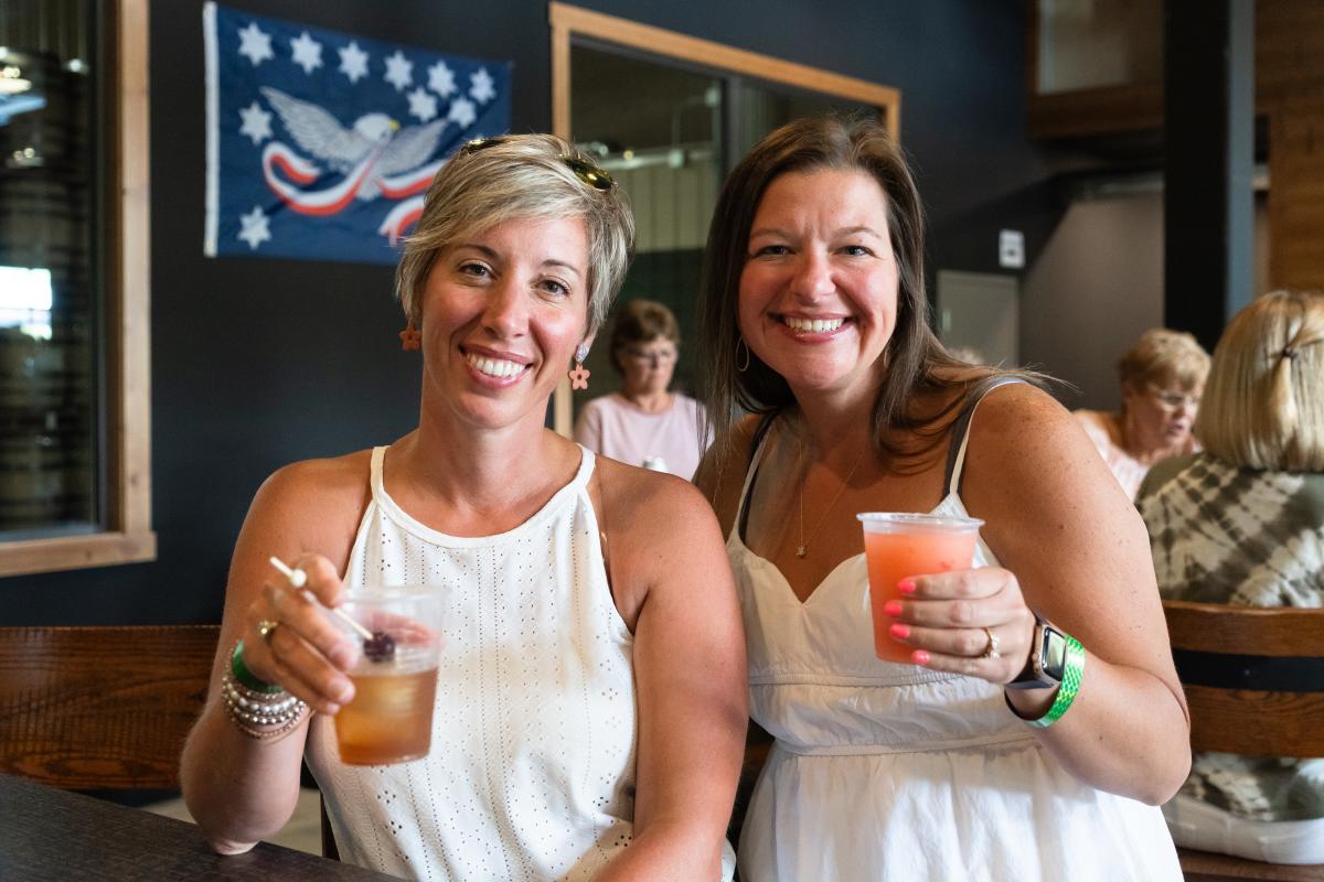 Enjoying Craft Cocktails at Ponfeigh Distillery