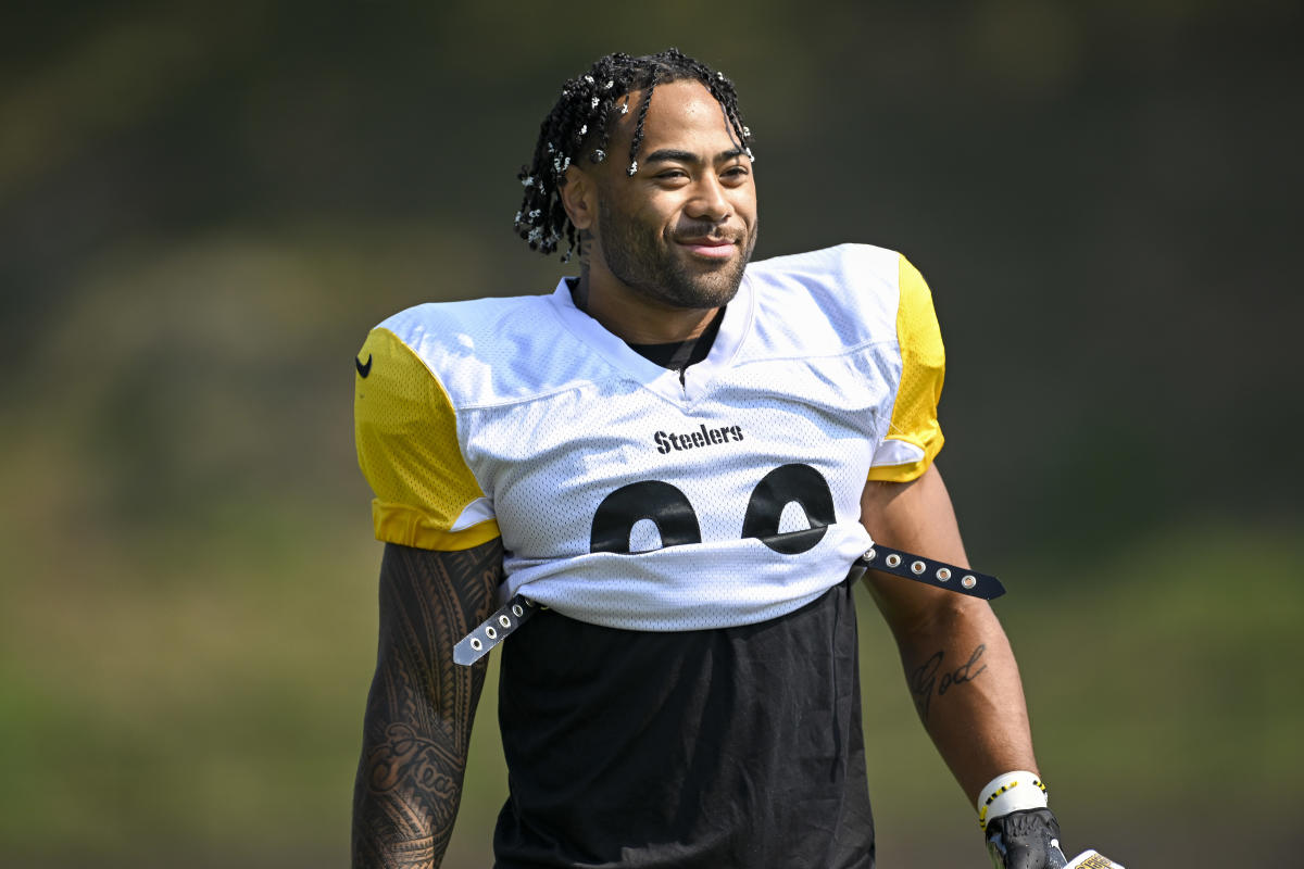The Pittsburgh Steelers' Jaylen Warren