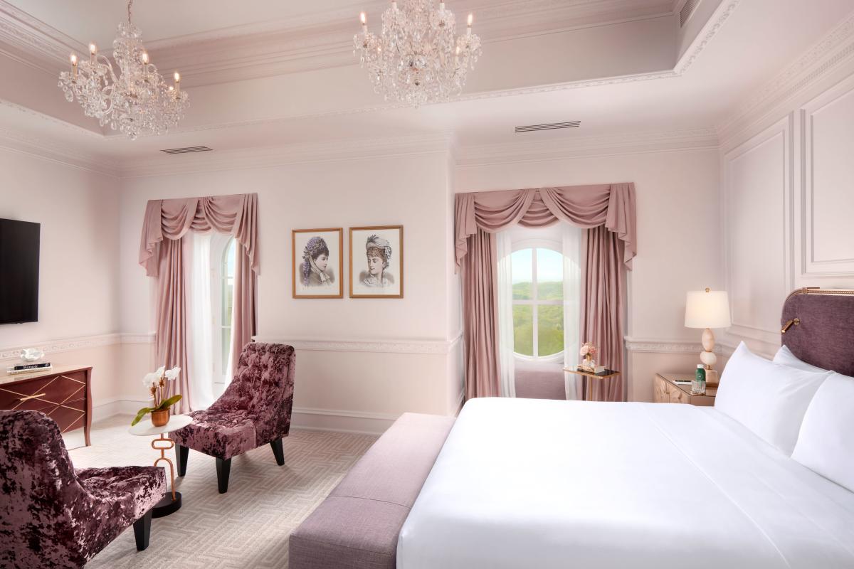 The color palette of The Chateau at Nemacolin expands on guest experiences