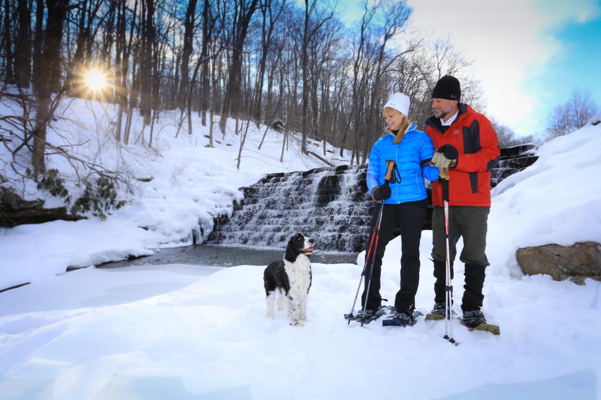 Snowshoeing