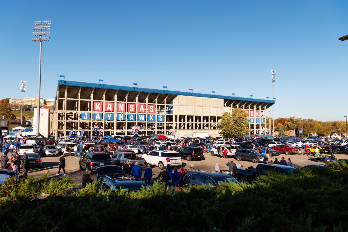 Tailgating in Lawrence, Kansas