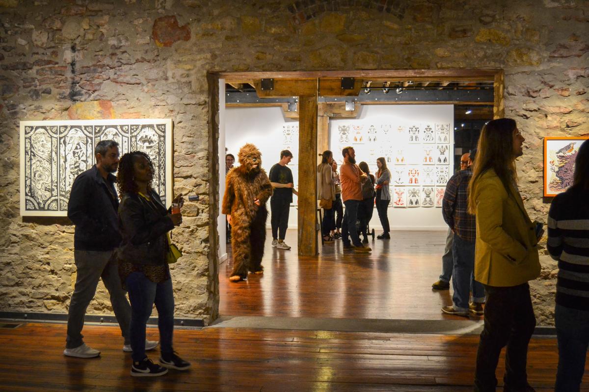 Final Fridays at Cider Gallery - funny