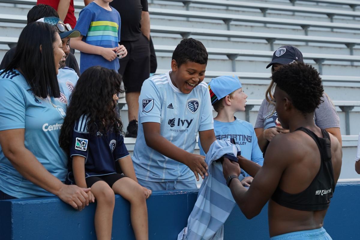 Sporting KC II young fans