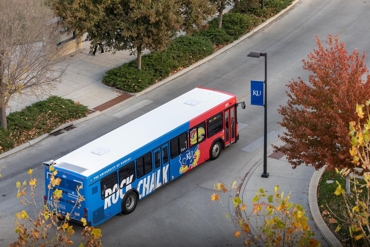 KU Bus - Credit Lawrence Transit