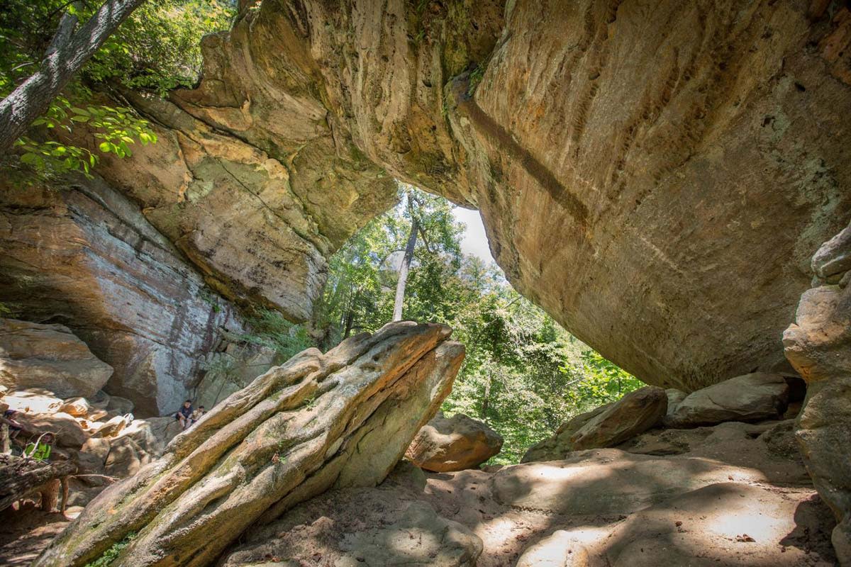 Grays Arch at the Red River Gorge.