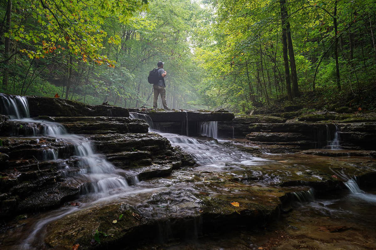 Raven Run Waterfall