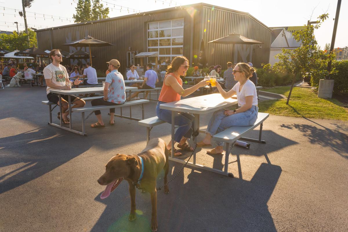 Mirror Twin Brewing Patio - Richie W.