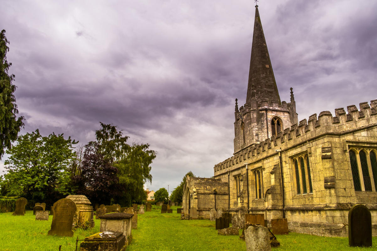 St Wilfreds Church Scrooby in Lincolnshire. An iconic location for the Mayflower Pilgrims.