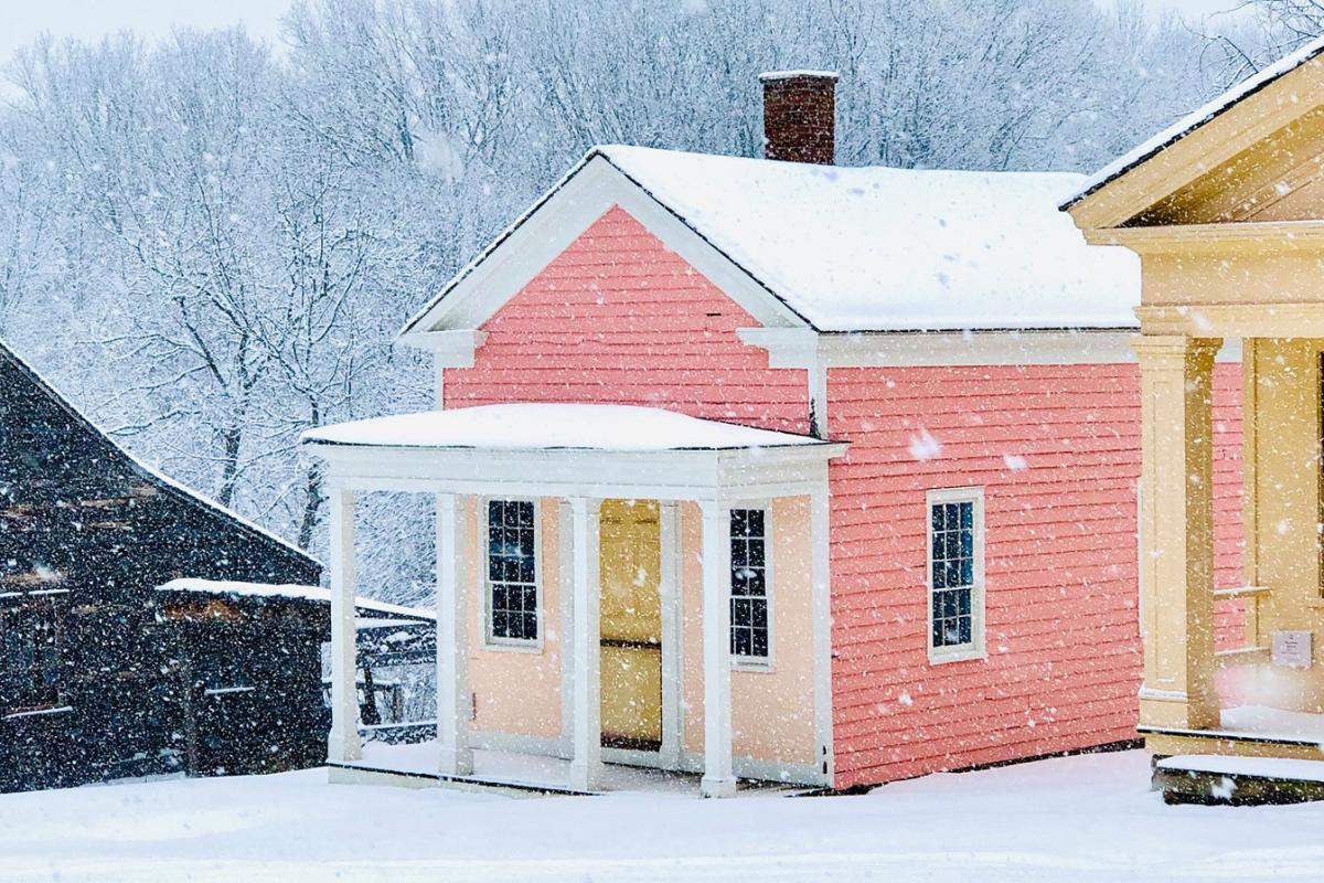 Genesee Country Village in Winter