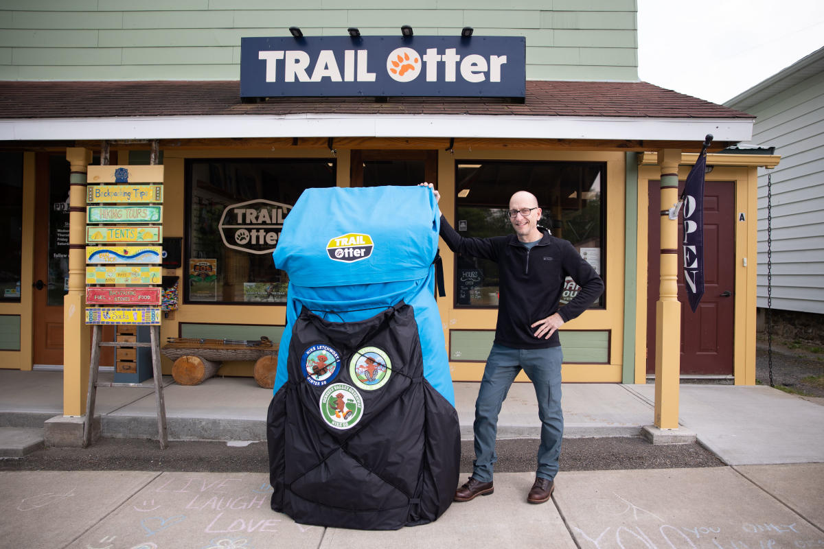 Trail Otter largest backpack
