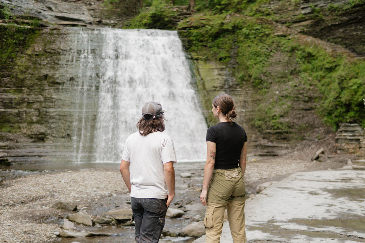 Couple at Stony Brook