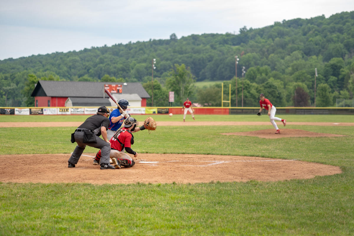 Playing Baseball Dansville Gliders