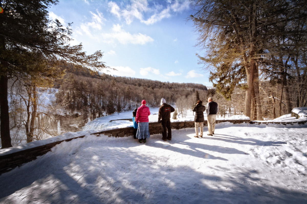 Winter at Letchworth