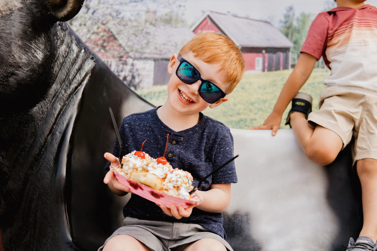 Boy with Ice Cream