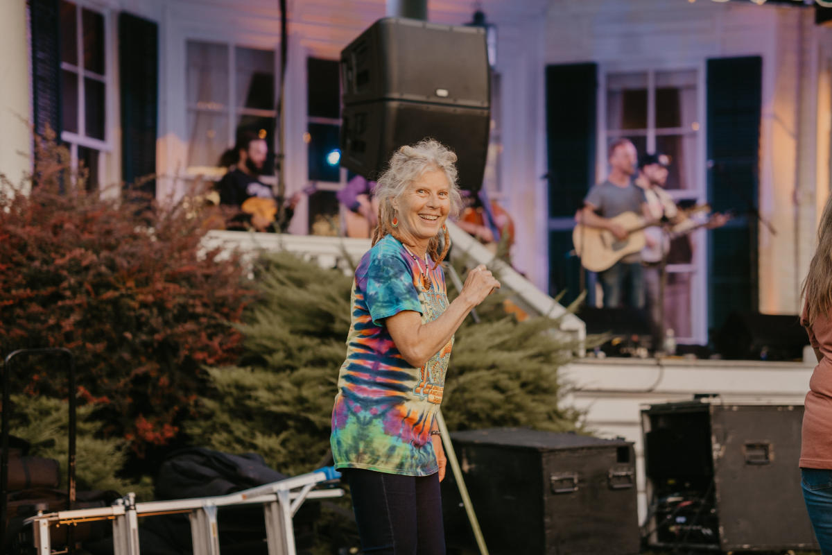Woman Dancing at Homestead