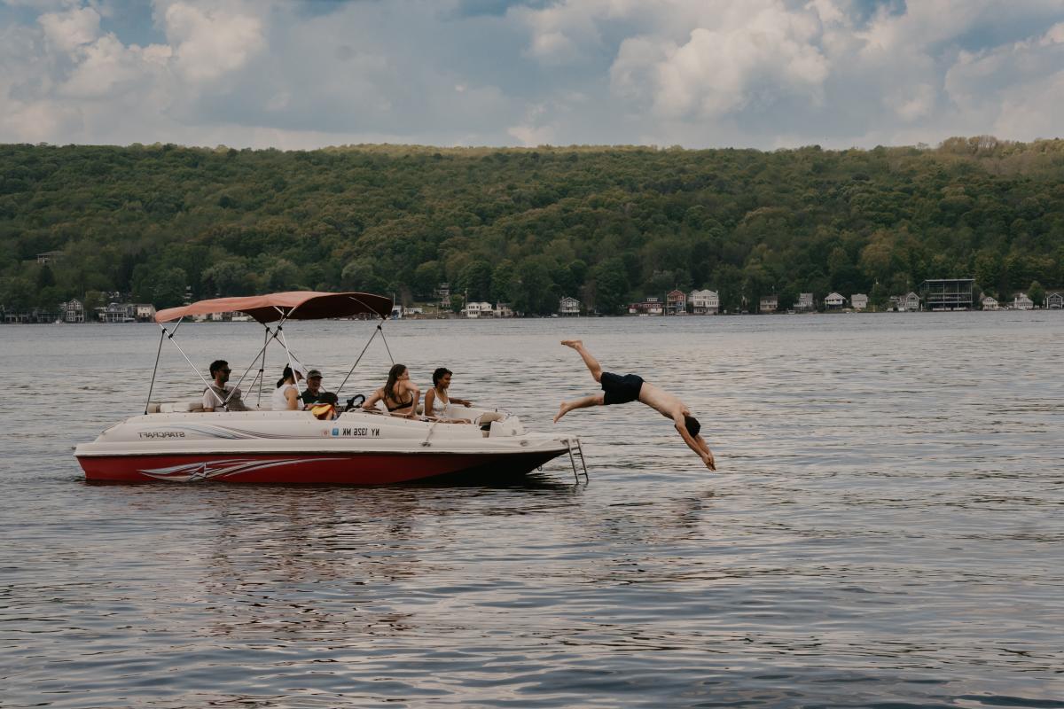 Diving Into Conesus Lake