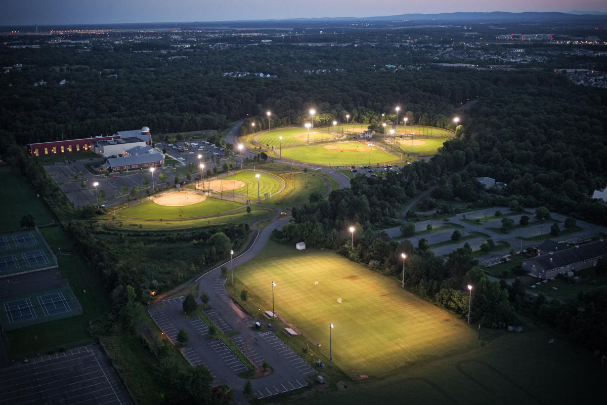 Claude Moore Park Aerial