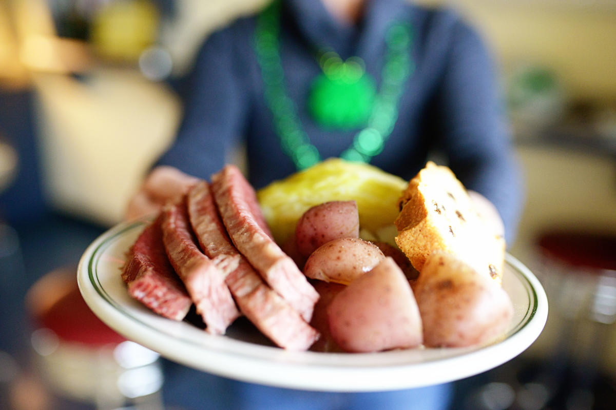 Hubbard Diner Corned Beef St patricks day 2022