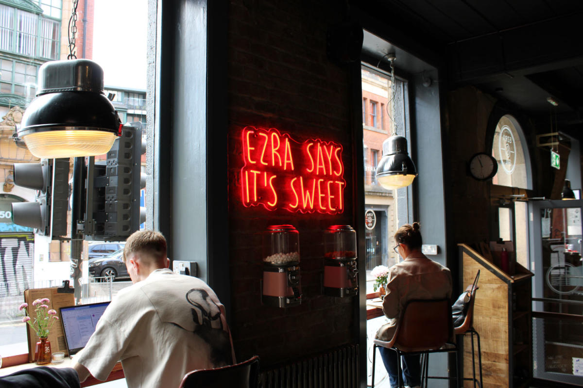 Interior of Ezra & Gil