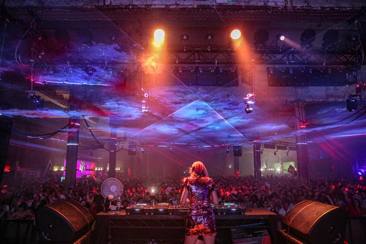 Mardi Gras event at Manchester Pride