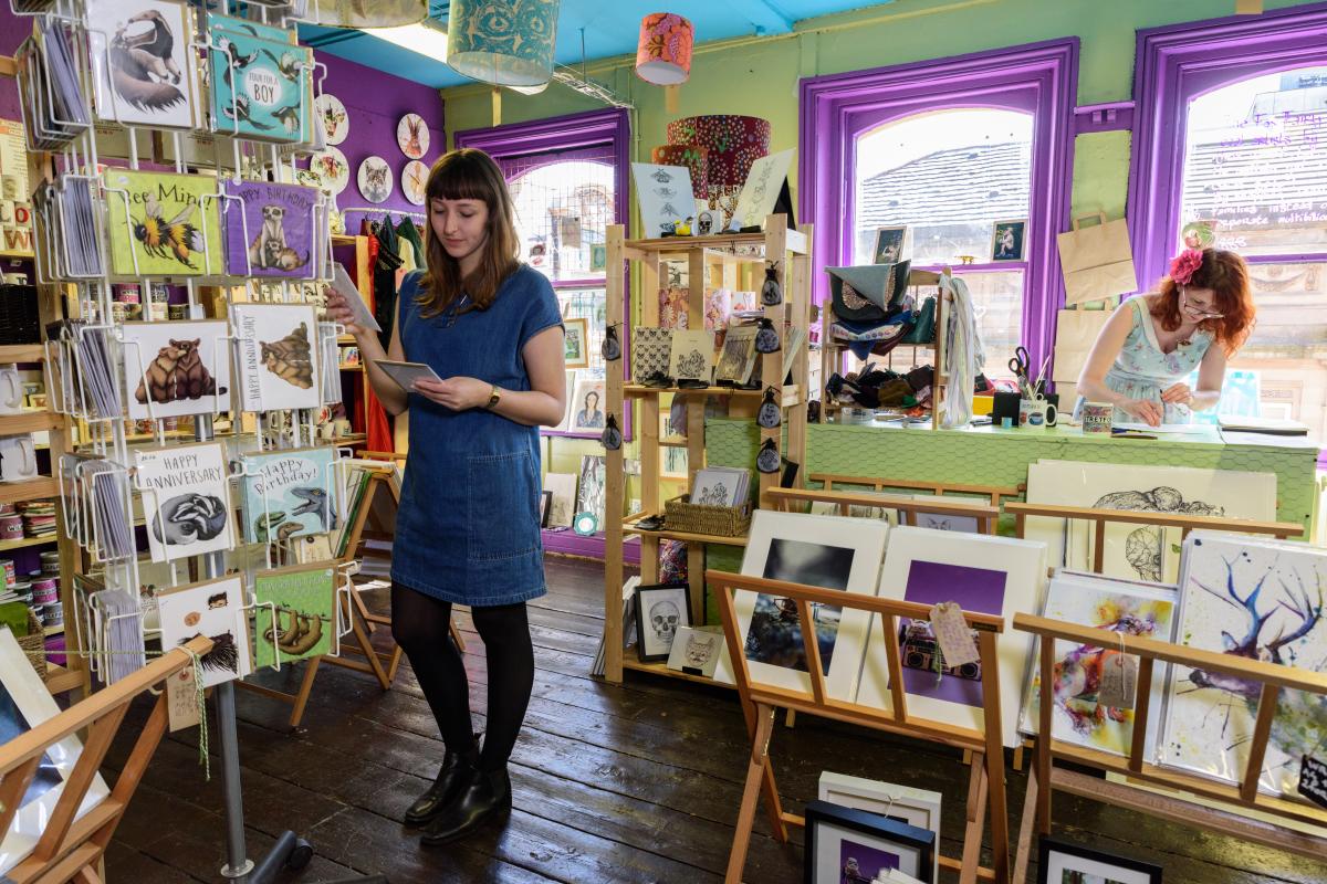 Art trader Afflecks