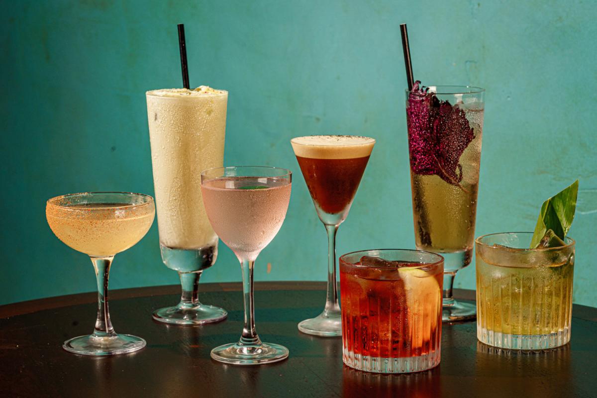 Dishoom cocktail spread