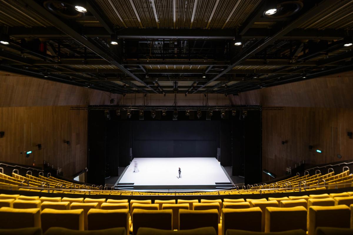 Aviva Studios view of stage