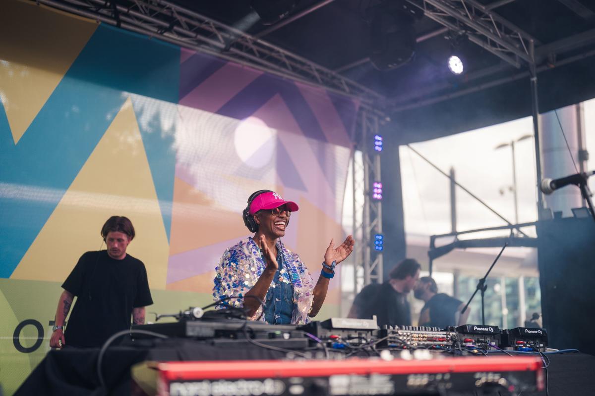 DJ set at we invented the weekend