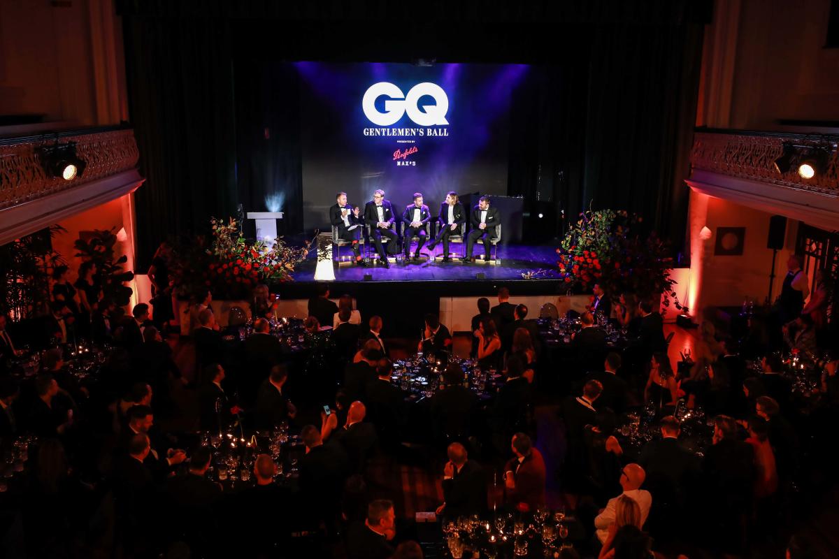 GQ ball at art deco Ormond Hall in Melbourne