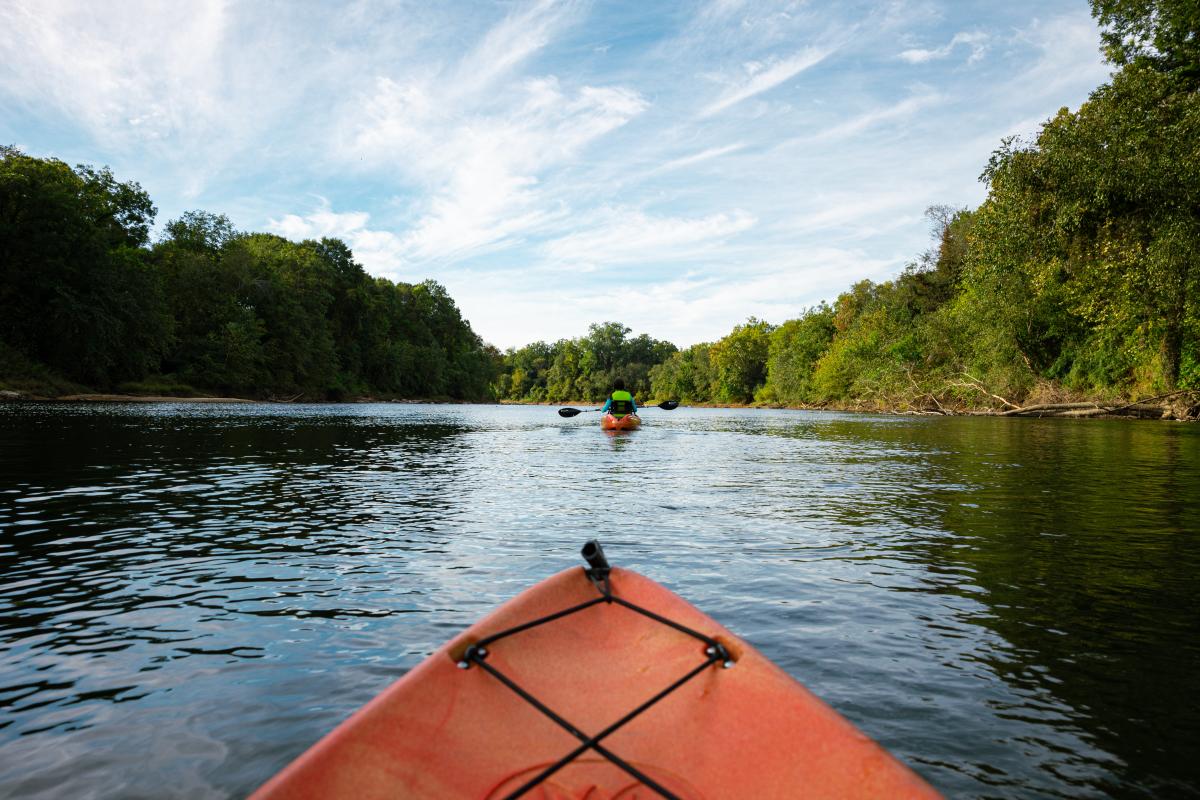 Kayaking the Oconee River Greenway