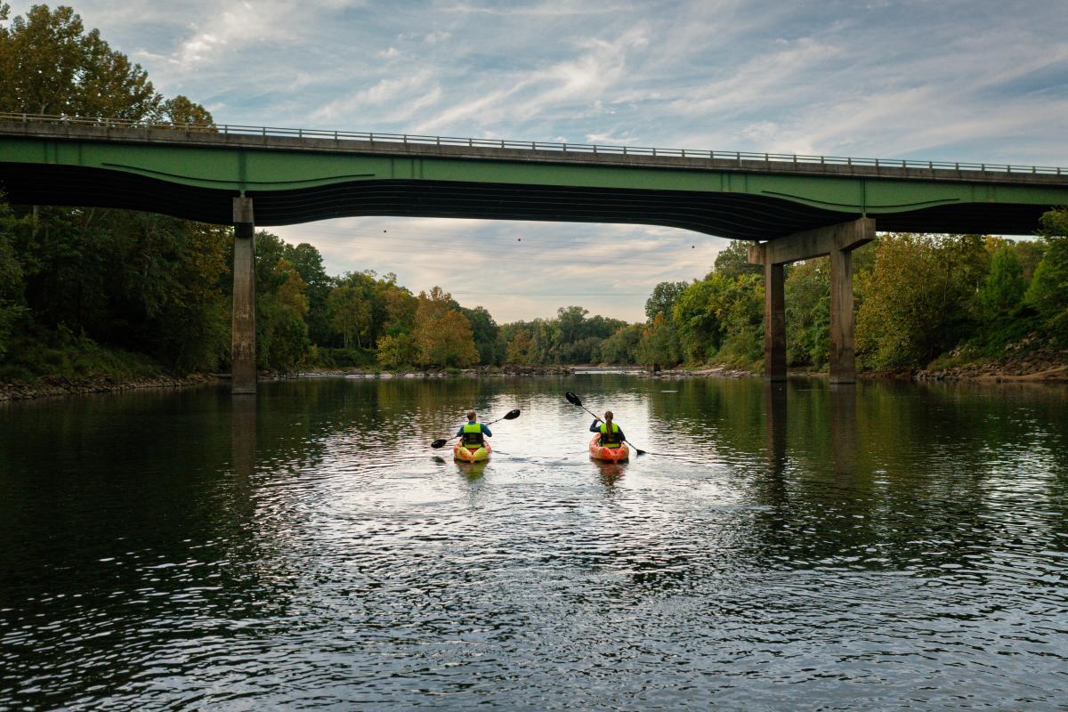 Kayaking on Oconee River