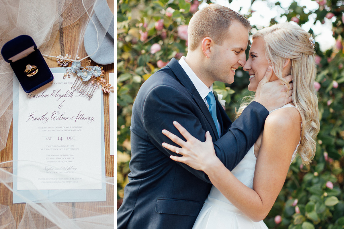 magnolia wedding collage 2