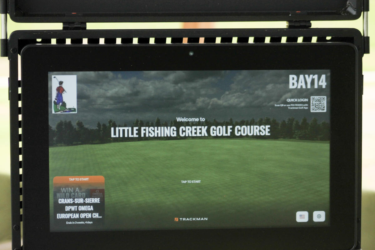 TrackMan at Little Fishing Creek