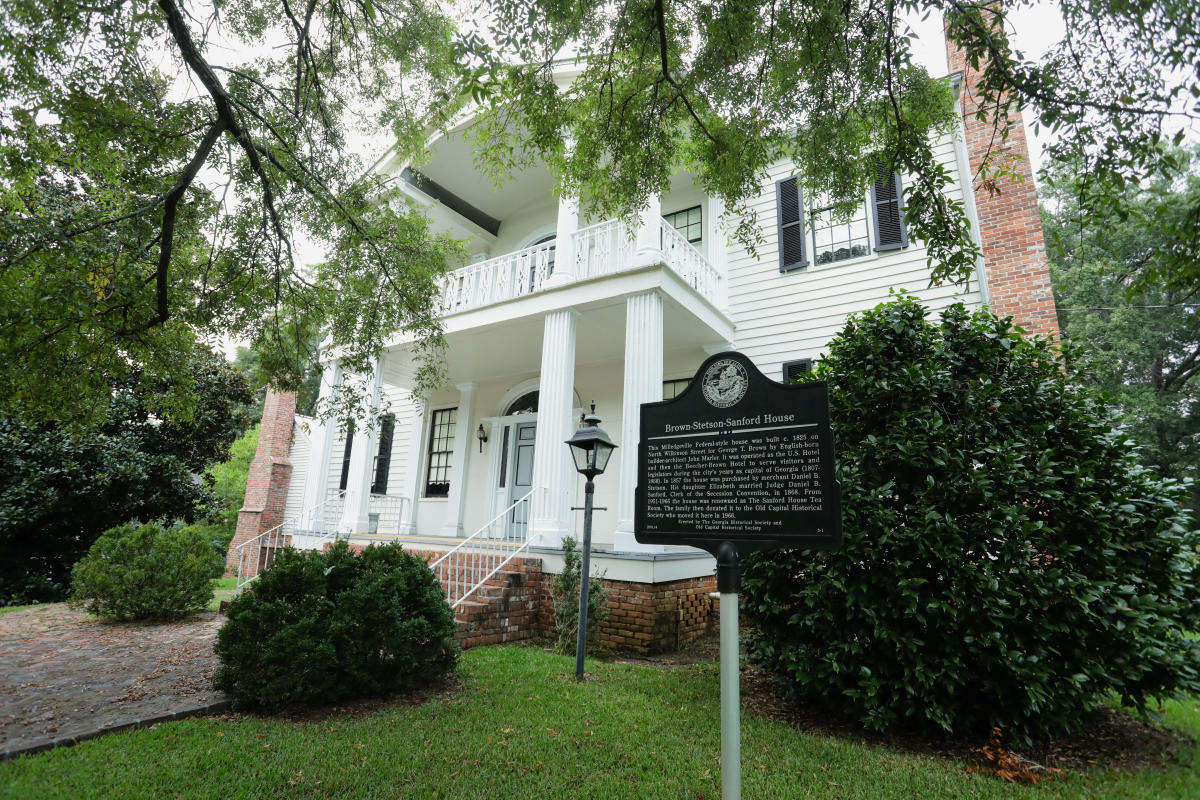 The Sanford House in Milledgeville