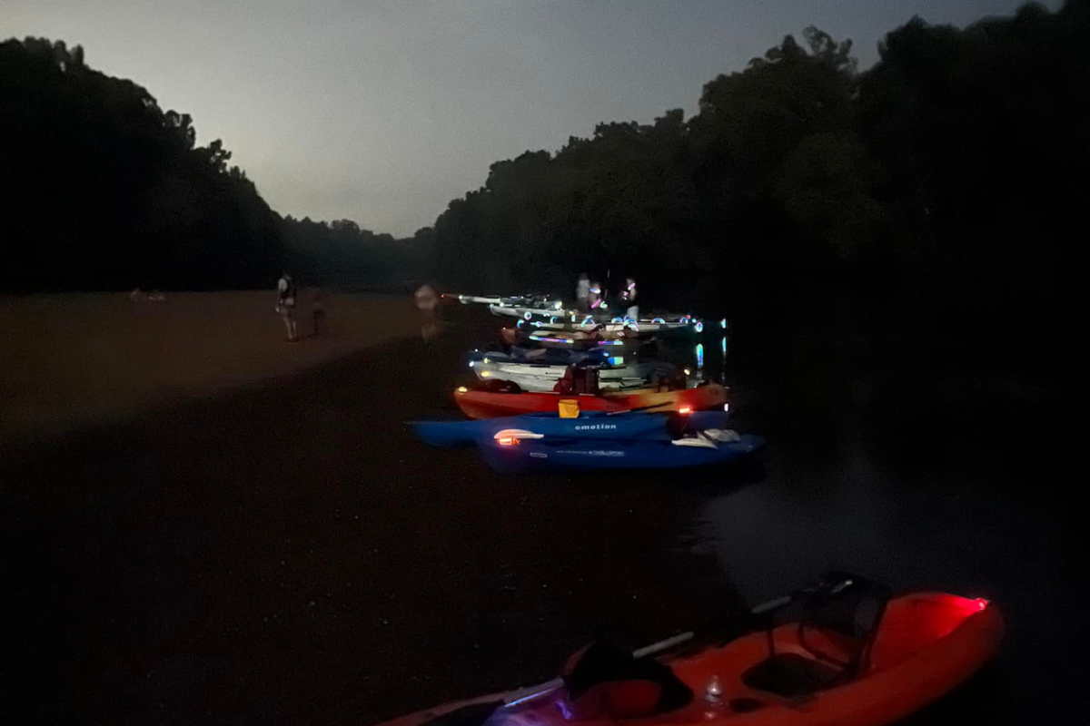 full moon float