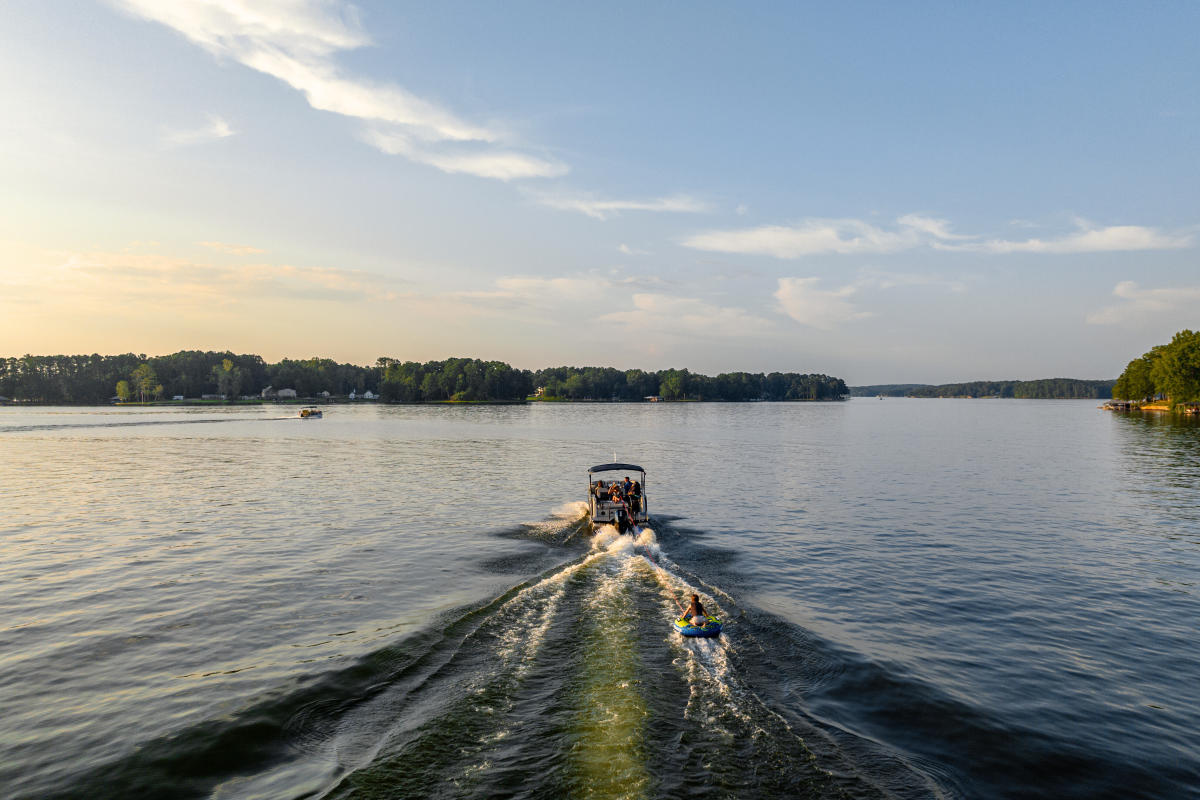 brighter boat sunset