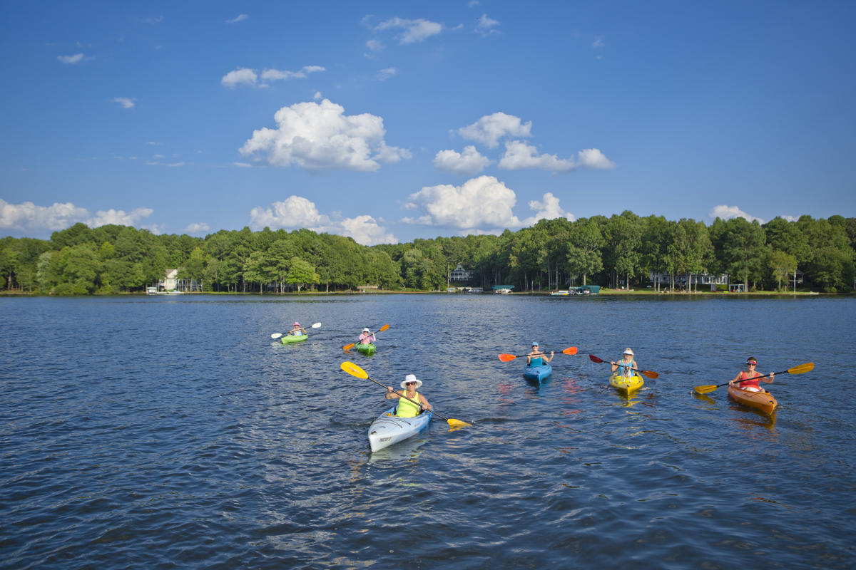 Lake SInclair Kayaking