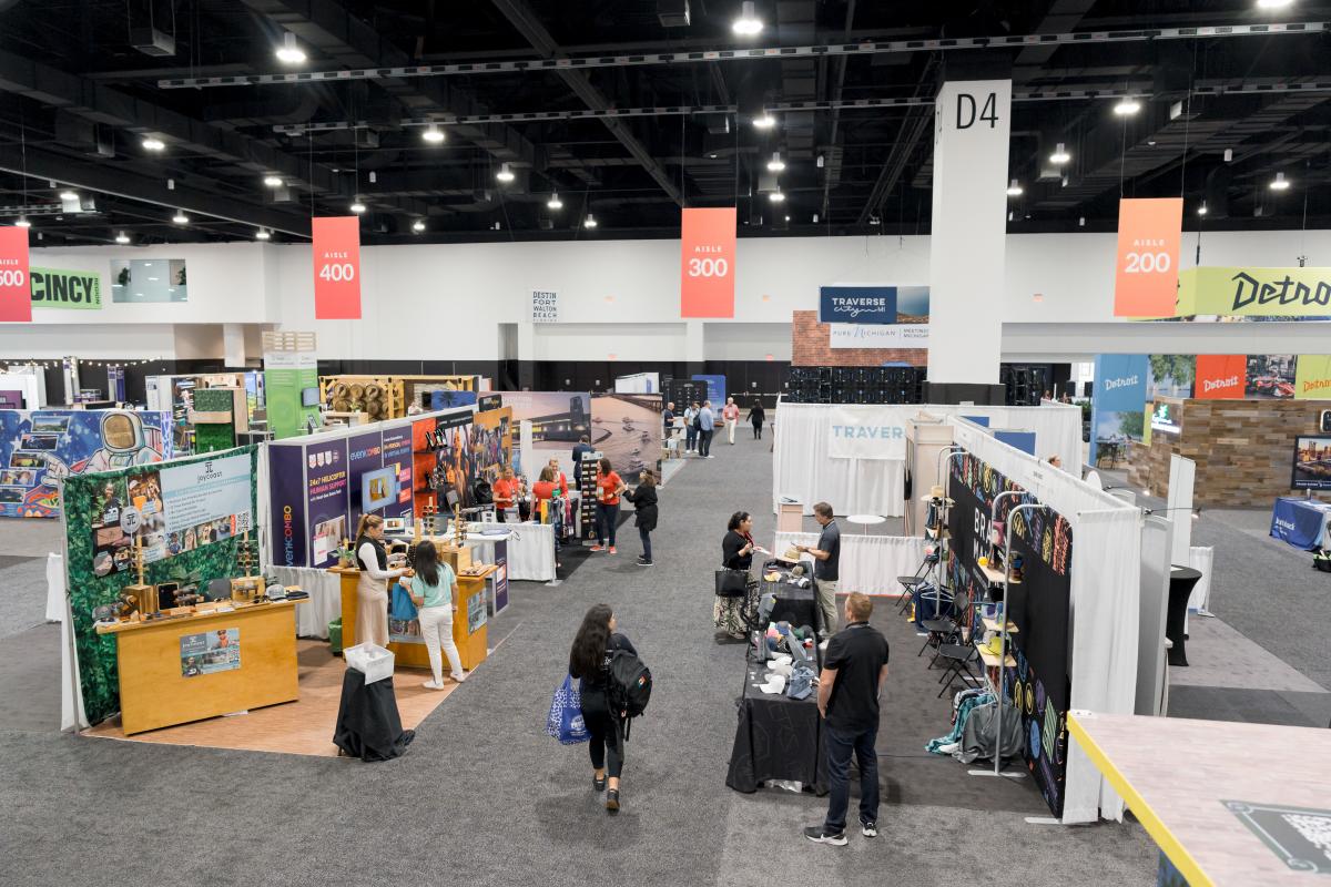 Baird Center Connect Tradeshow Floor