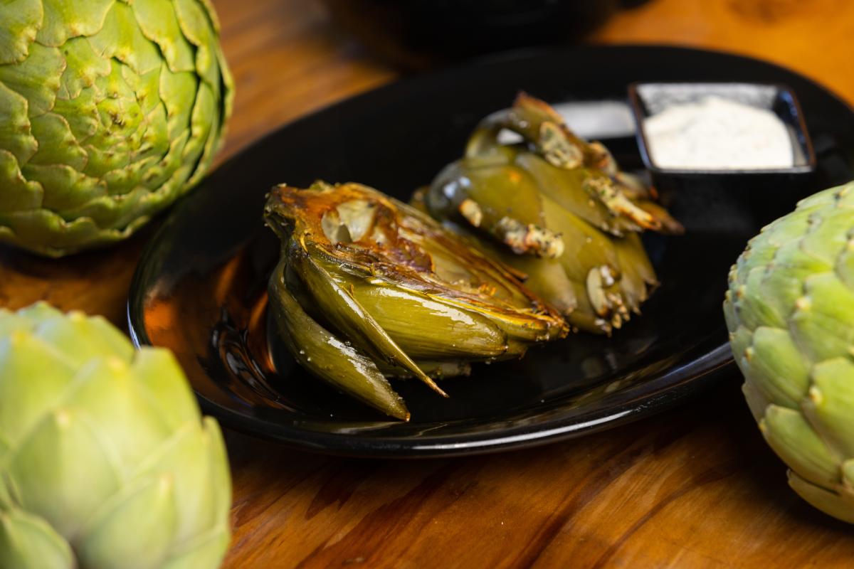 Julias Vegetarian artichoke