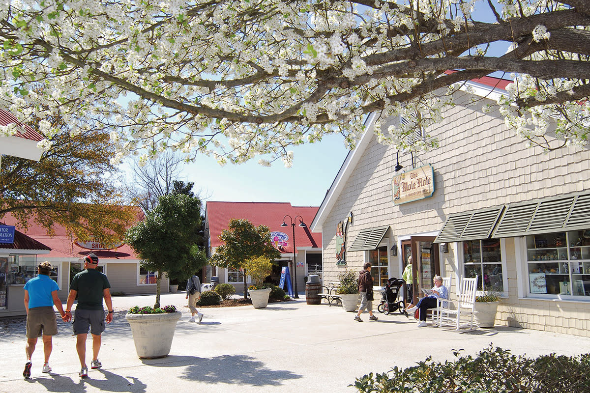 Barefoot Landing shops