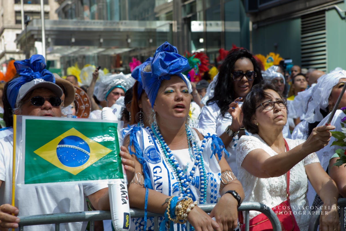 A Crowed At Brazilian Fest In Newark