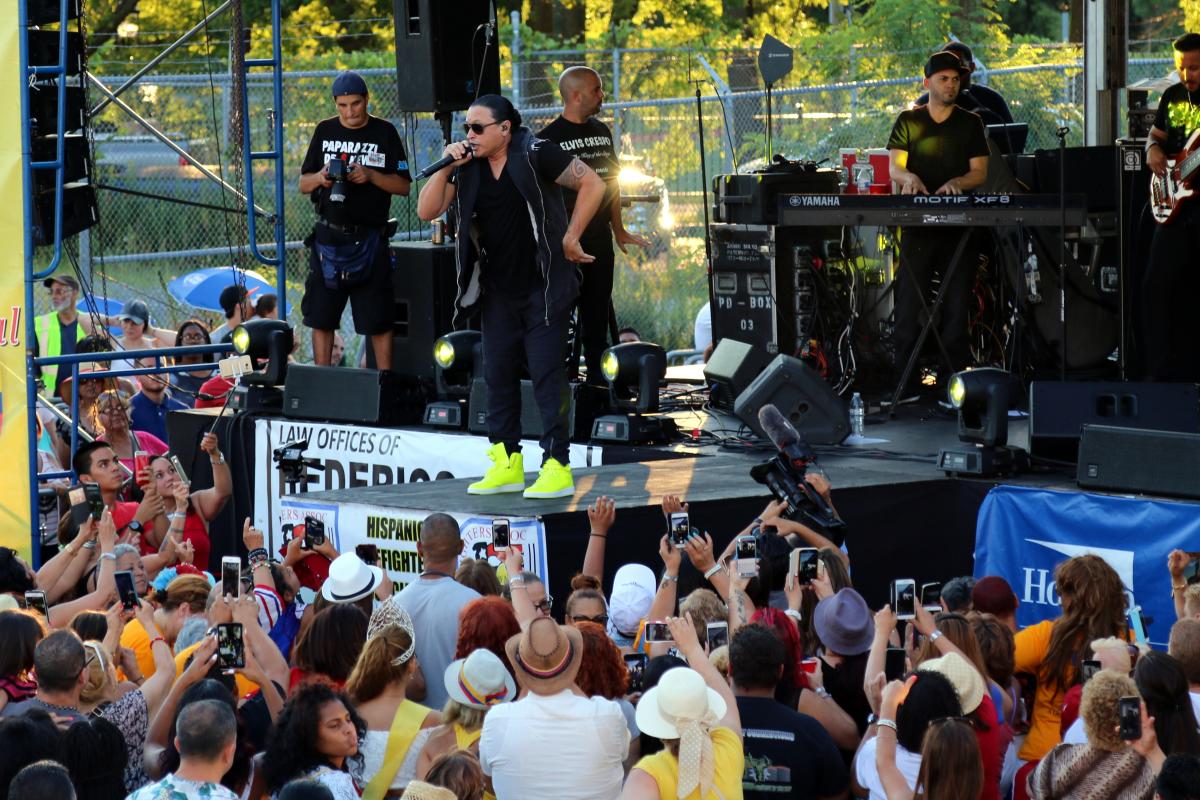 Stage and Crowd Latin Fest
