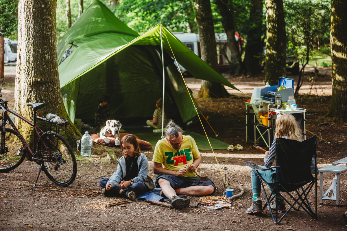 Camping New Forest Autumn Blog Family Sitting