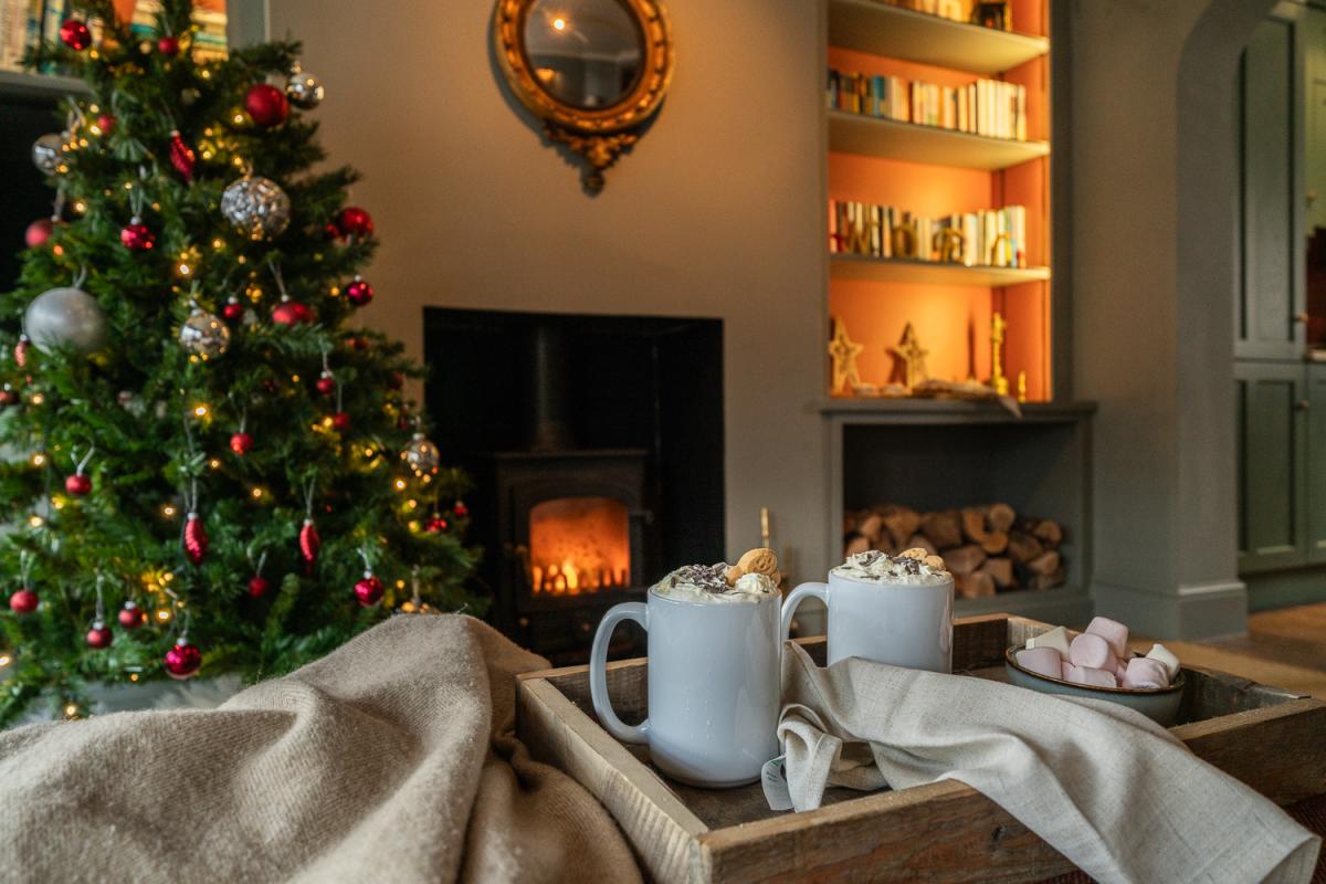 Hot chocolate by the fires with New Forest Cottages in the New Forest