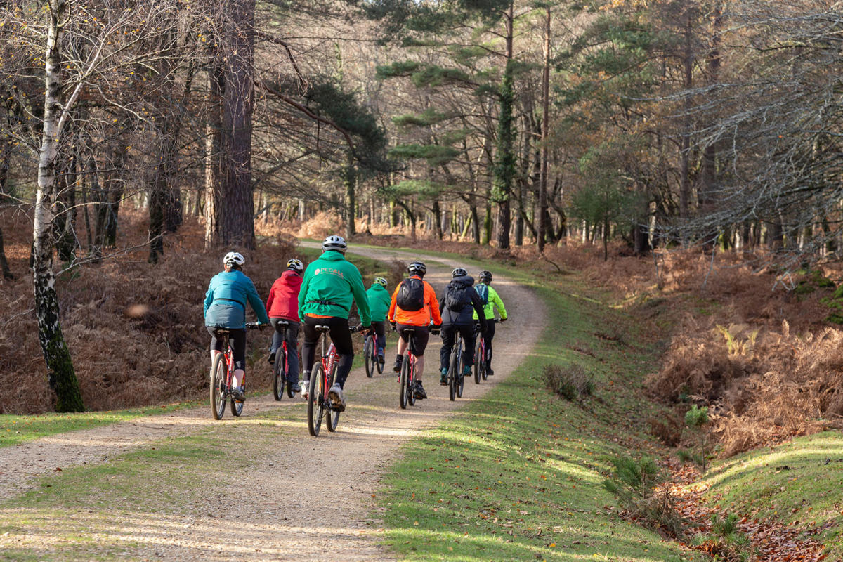 Pedall Inclusive Cycling - Riding away
