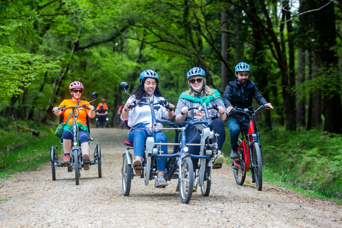 Pedall Inclusive Cycling - Group Ride Front Facing